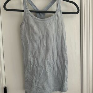 lululemon athletica Light Gray Tank Top